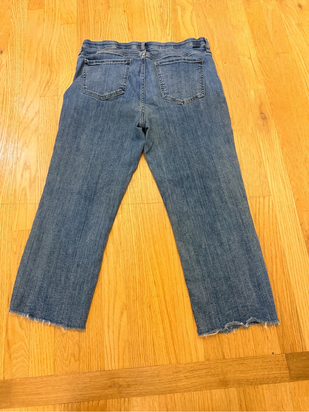 Women's Size 14P "Jag" Jeans Light Blue Cropped Straight Ankle Jeans GUC - Picture 6 of 8